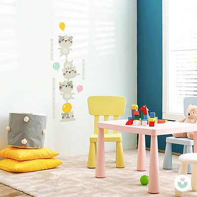 Akrobat Kediler Sticker Boy Cetveli - Jüppo (1)