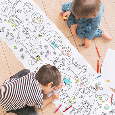 Çiftlik Macerası Dev Boyama Kağıdı - 3