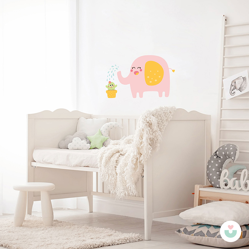 En İyi Arkadaşım Bir Fil Duvar Sticker - 2