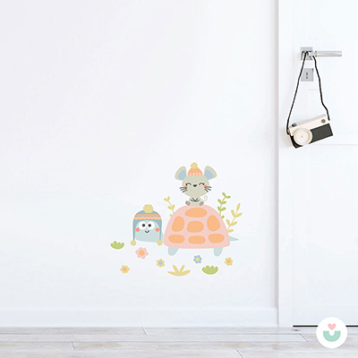 En İyi Arkadaşlar Duvar Sticker - Jüppo (1)