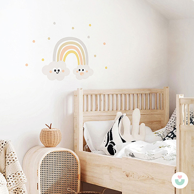 Gökkuşağının Altında Duvar Sticker - Jüppo (1)