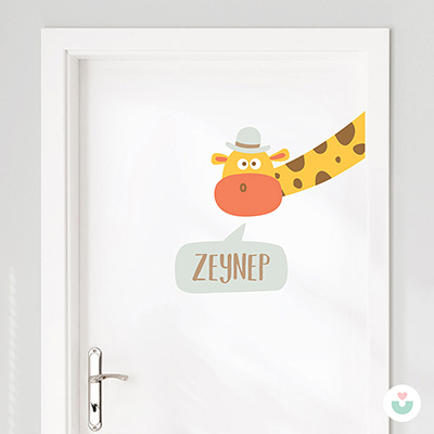 Odama Hoşgeldiniz İsme Özel Duvar Sticker - Jüppo