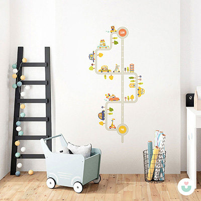 Şehirde Trafik Sticker Boy Cetveli - Jüppo (1)