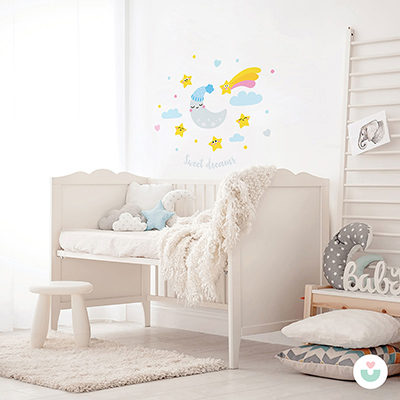 Tatlı Rüyalar Duvar Sticker - Jüppo (1)