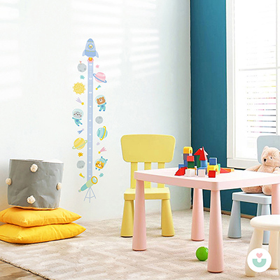 Uzay Yolculuğu Sticker Boy Cetveli - Jüppo (1)